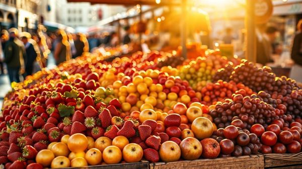Achat en gros de fruits frais et diversifiés à Liège