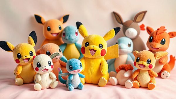 Top 10 peluches pokémon incontournables pour vos enfants