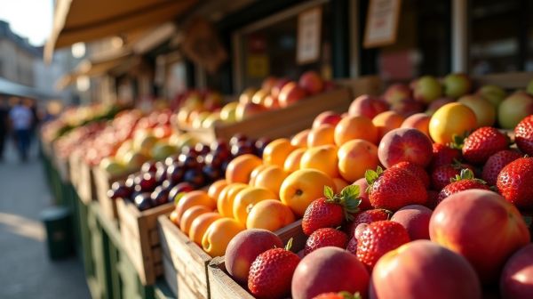 Trouvez des fruits bruts en gros à Liège, frais et variés